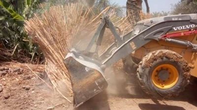حملات مكثفة لإزالة الإشغالات والتعديات على الشوارع بمركزي الغنايم وأبوتيج