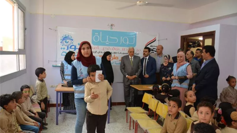 محافظ الدقهلية يتفقد مبادرة رئيس الجمهورية 