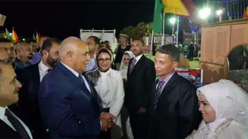 بالصور.. ليلة أسطورية في الوادي الجديد بزفاف جماعي لـ٥٢ عريس وعروسة