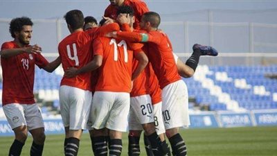 المنتخب الأولمبي يفوز على جنوب أفريقيا بهدف لرمضان صبحي