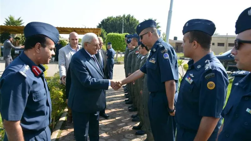 محافظ الدقهلية يشهد الاحتفالات بمعركة المنصورة بالقاعدة الجوية