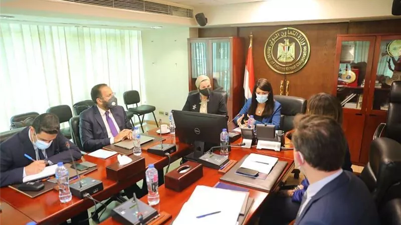 وزيرتا التعاون الدولي والبيئة تبحثان مع البنك الدولي التعاون المشترك