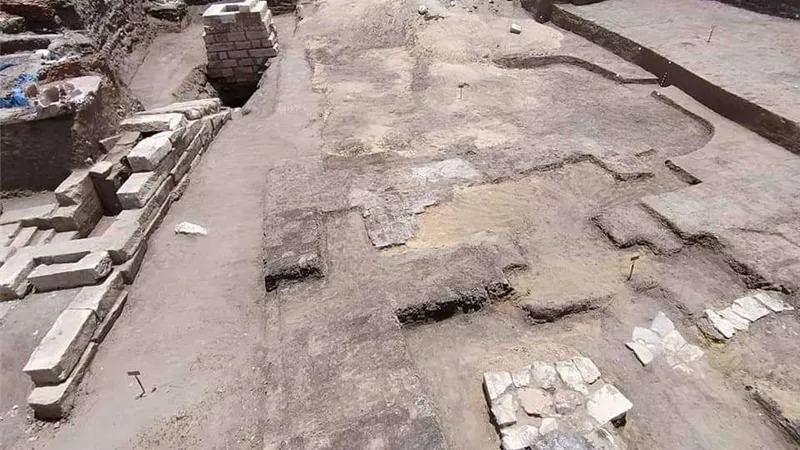 بالصور | الآثار تعلن عن كشف أثري جديد في كفر الشيخ