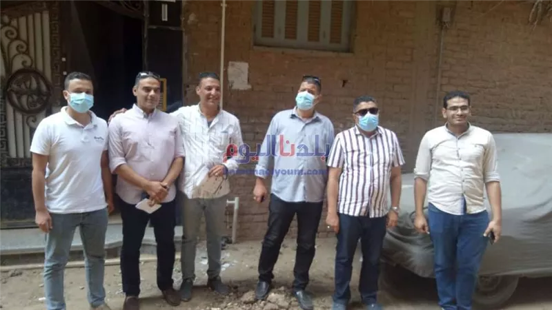 رئيس مدينة أشمون يشاهد أول تجربة فعلية بعد ضخ الغاز الطبيعي للمنازل
