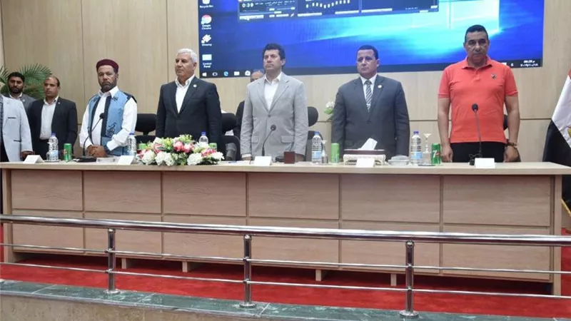 تفاصيل اجتماع وزير الشباب والرياضة بشباب مطروح
