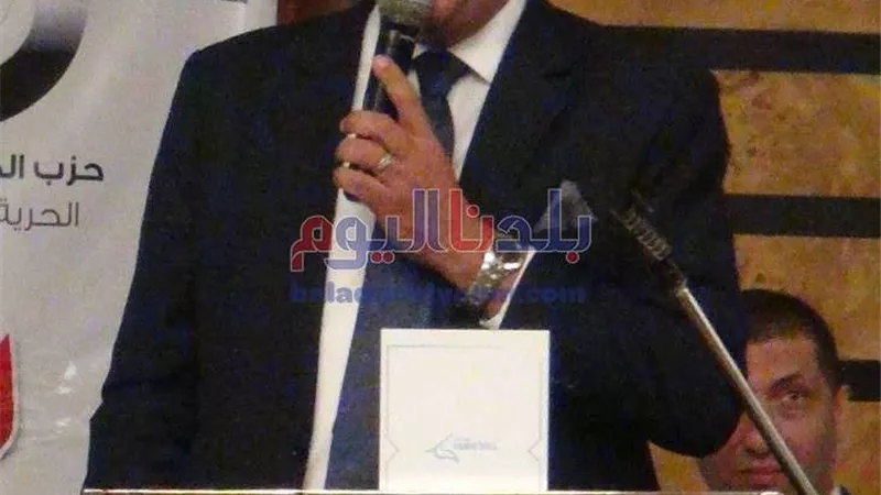 صلاح حسب الله: حزب الحرية يدعم الدولة المصرية والرئيس السيسي والجيش