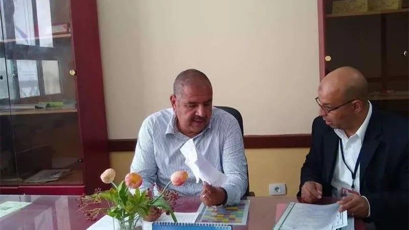 النيلي يجتمع مع مسئولي المدرسة النووية بالضبعة