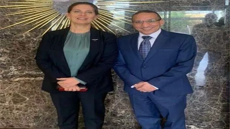 بالصور | سفير مصر في تيرانا يلتقي وزيرة السياحة الألبانية لدعم العلاقات الثنائية