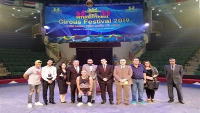 السيرك القومي المصري يشارك في مهرجان هانوي الدولي للسيرك