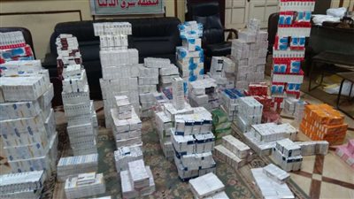 ضبط 126 ألف قرص أدوية محظور تداولها بالدقهلية