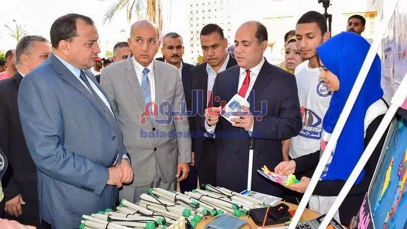 جامعة بني سويف تحتفل باليوم العالمي للعصا البيضاء