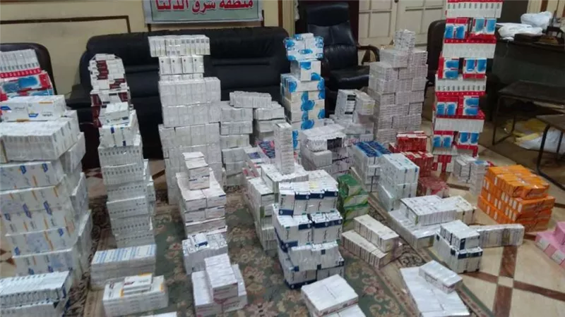 ضبط 126 ألف قرص أدوية محظور تداولها بالدقهلية