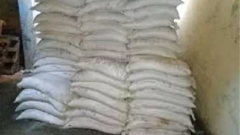 شرطة التموين تضبط 10 طن ملح طعام مجهولة المصدر بالغربية