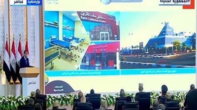 رئيس الوزراء يستعرض خطة انشاء محطة معالجة بحر البقر
