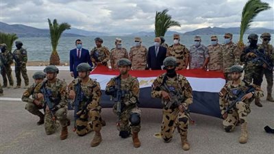 المتحدث العسكري : عناصر من القوات الخاصة المصرية تشارك فى التدريب المشترك الرباعى ( هرقل 21 ) بدولة ‏اليونان