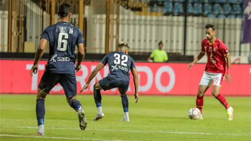 الشوط الأول.. التعادل السلبي يسيطر على مباراة الأهلي وإنبي بكأس مصر