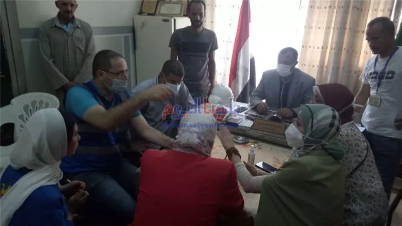 محافظ المنوفية يلتقى  وفد حياة كريمة  لمناقشة آخر مستجدات إنشاء وتطوير المنشآت الصحية