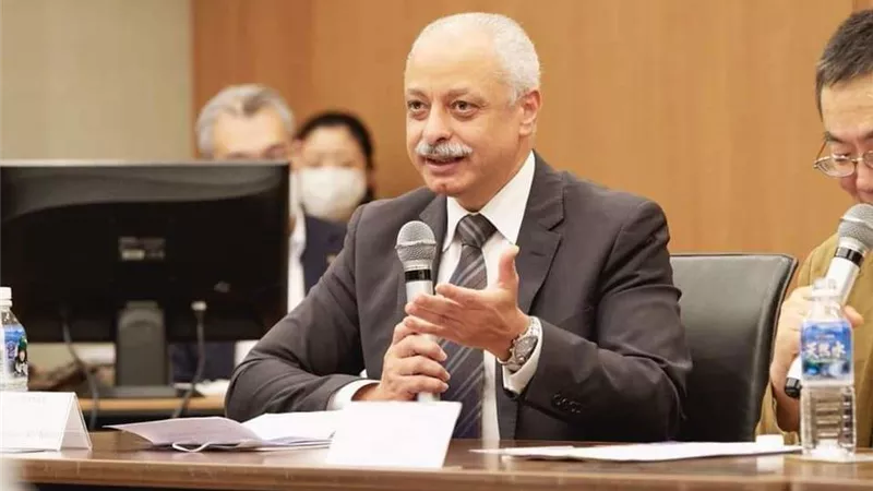 السفير المصري في طوكيو يشارك بحلقة نقاشية للترويج للمتحف المصري الكبير