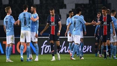 بث مباشر.. مباراة باريس سان جيرمان ومانشستر سيتي فى دوري أبطال أوروبا