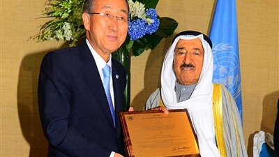 رئيس المنظمة الأوربية العربية للتبادل الثقافي البلجيكية يهنيء امير الكويت في ذكرى توليه الحكم