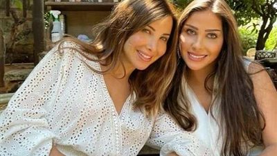 نانسي عجرم و شقيقتها يظهران في صور جديدة