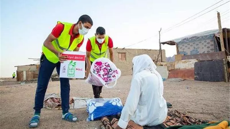 تحيا مصر ينظم قافلة حماية اجتماعية بالرويسات وسانت كاترين