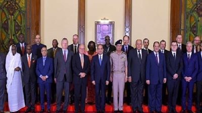السيسي يؤكد أهمية تعزيز التكاتف الدولي لمواجهة المخاطر الأمنية المشتركة