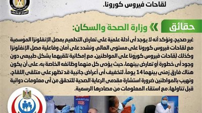 حقيقة تعارض التطعيم بمصل الإنفلونزا الموسمية مع لقاحات فيروس كورونا