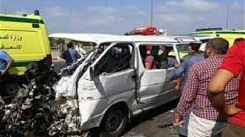 مصرع 3 أشخاص في حوادث طرق بكفر الشيخ