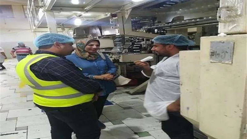 صحة الشرقية تواصل شن حملات مكثفة لمتابعة السلامة والصحة المهنية بمصانع العاشر