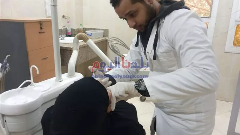 الكشف على 815 بقافلة طبيه مجانية ضمن حياه كريمة بقرية كفر السوالمية بالمنوفية