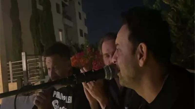 وصلة رقص لزوجة مصطفى قمر على صوت ماجد المصري (فيديو)
