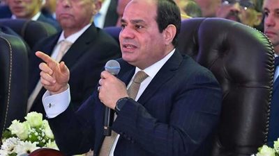 السيسي يوجة رسالة للمصريين: 