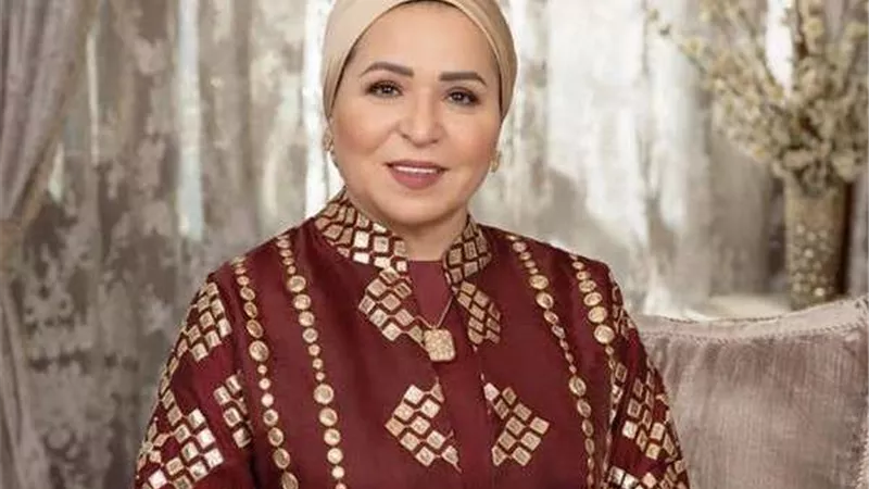 إنتصار السيسي تهنئ الشعب المصري بالمولد النبوي الشريف