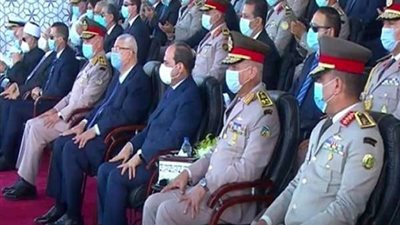 بث مباشر.. الرئيس السيسي يشهد حفل تخرج الكليات العسكرية