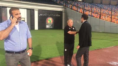 الجنايني يحضر المران الآخير للمنتخب الوطني الأوليمبي