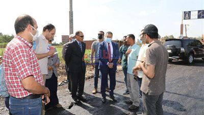 محافظ المنوفية يتفقد مقر الحملة الميكانيكية الجديد وتطوير الحديقة العامة