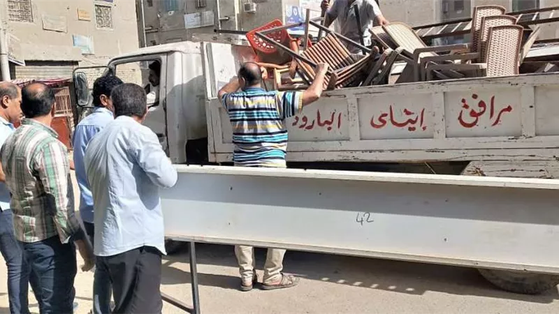 غلق٤ مراكز للدروس الخصوصية ومصادرة ١٣٧ شيشة ورفع ٩٢٣ حالة إشغال بالبحيرة