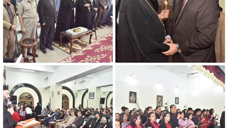 سكرتير محافظ أسيوط يشهد حفل تجليس 
