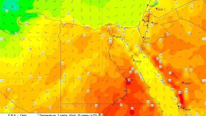 حالة الطقس اليوم الإثنين 25- 10 - 2021