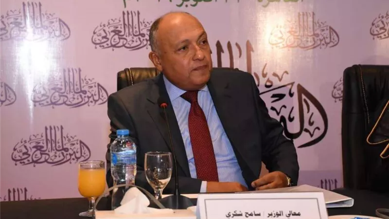 سامح شكري: كل مؤشرات مصر في تحسن وتصريحات أردوغان شئ مضحك (فيديو)