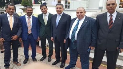 بهجت العبيدي مشيدًا بسفير مصر في النمسا: يدعم كل الكيانات المصرية
