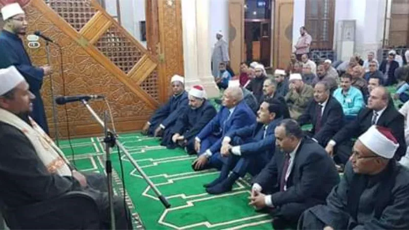 محافظ الوادي الجديد يشهد احتفالية المولد النبوي الشريف