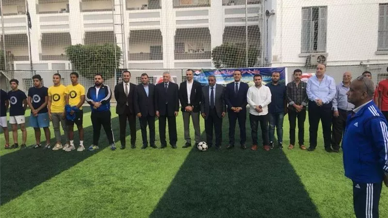 حزب الحرية المصري يفتتح دورته الرياضية بعابدين