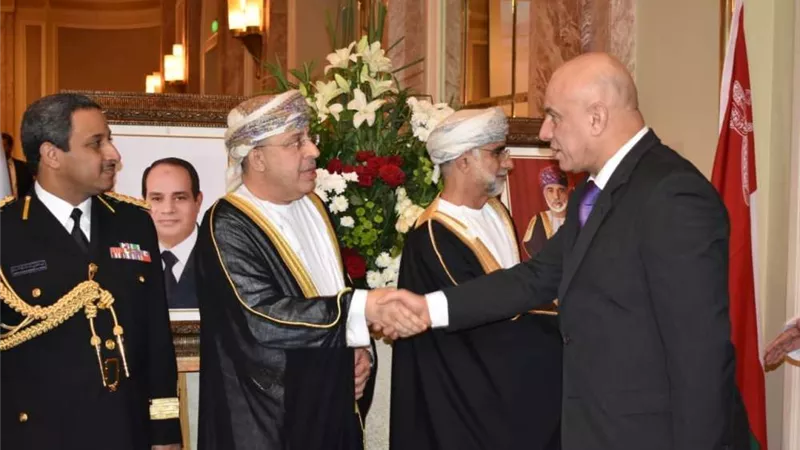 شاهد بالصور.. كبار رجال الدولة ومشاهير الفن والاعلام يحتفلون بالعيد الوطنى الـ49 لسلطنة عمان بالقاهرة