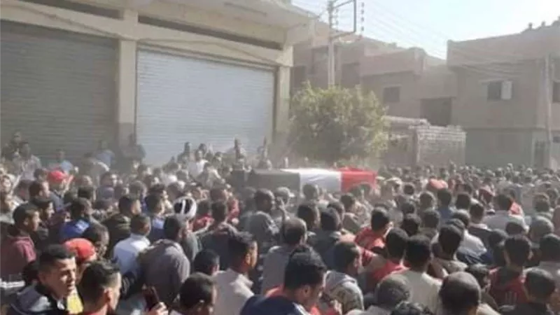 محافظ المنيا ينعي شهيد الواجب الوطني ابن مركز بني مزار