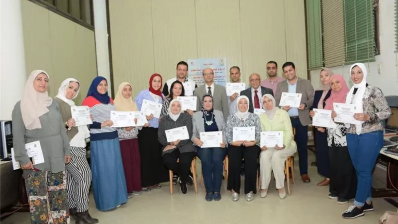 جامعة أسيوط تختتم أعمال دورتها التدريبية لرفع كفاءة أعضاء هيئة التدريس