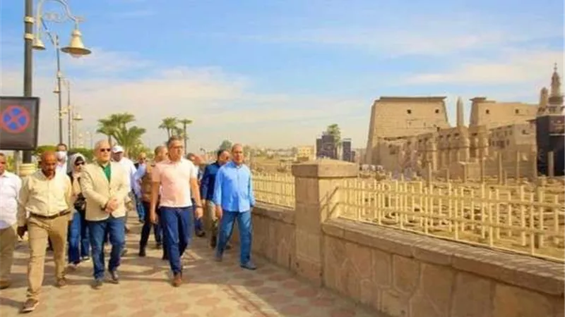 العناني: نقدم كل الإمكانات لإقامة احتفالية كبرى بالأقصر