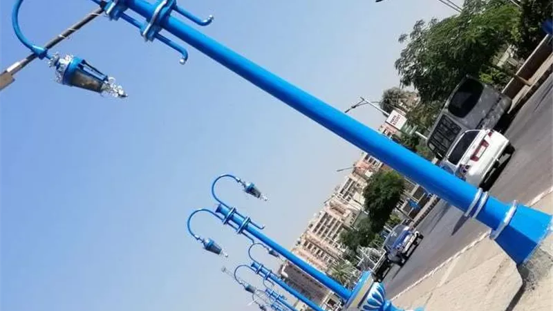 تطوير وتجميل كورنيش وشارع الجامعة بمشاركة طالبات التعليم الفني بأسيوط