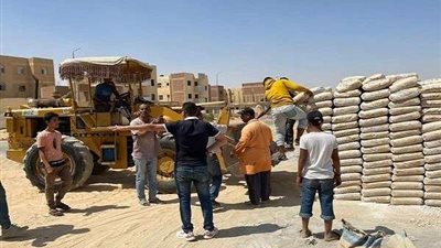 ادارة الاشغالات تزيل سوق الحي العاشر بمدينة نصر
